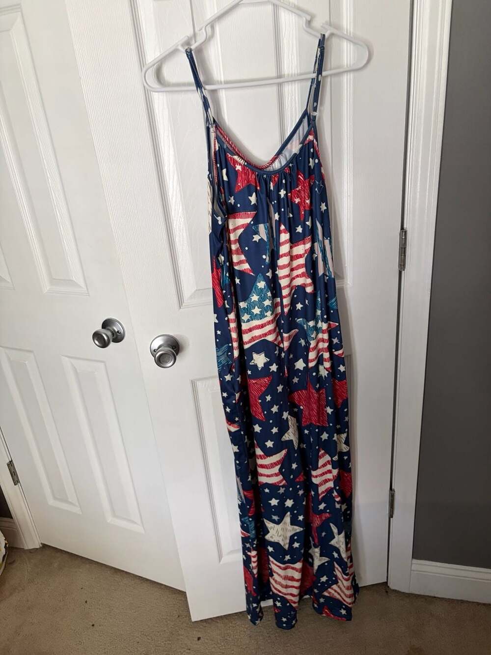 Women's Paisley Print Spaghetti Strap Wide Leg Jumpsuit With Pockets